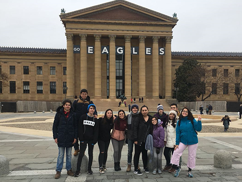 11 alumnos becados Leading the Way viajan a EEUU